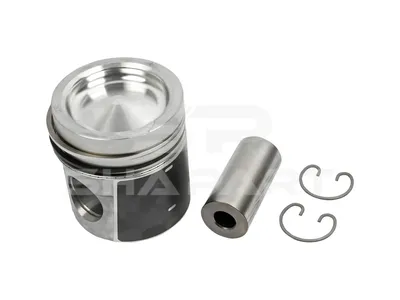 5.40207 Piston, complete with rings, D: 130 mm, L: 143 mm