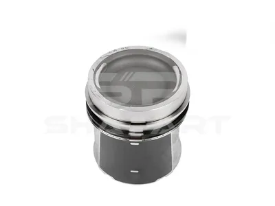 5.40208 Piston, complete with rings, D: 130 mm, L: 143 mm