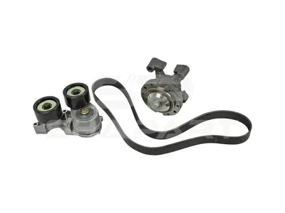 5.41449SP Belt tensioner kit, new version, 9 PK, L: 1424 mm