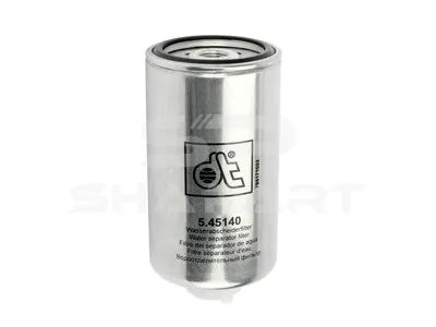 5.45140 Fuel filter, water separator, D: 82 mm, 3/4" x 16 UNF, H: 158 mm