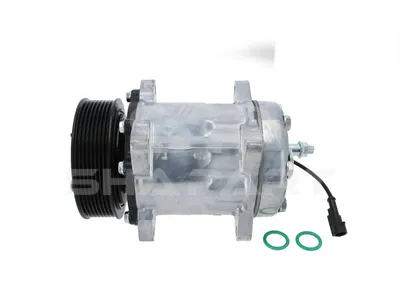 5.45294 Compressor, air conditioning, oil filled, 24 V, 8 PK, DP: 119 mm, 8 grooves