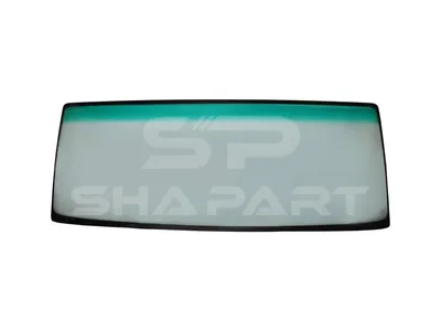 5.61124SP Windshield, green, wooden box, L: 2222 mm, W: 807 mm