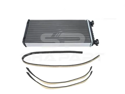 5.62041 Heat exchanger, L: 370 mm, W: 189 mm, T: 42 mm