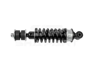 5.65008 Cabin shock absorber, D: 41 mm, b: 14 mm, M14 x 1,5, Lmin: 243 mm, Lmax: 284 mm