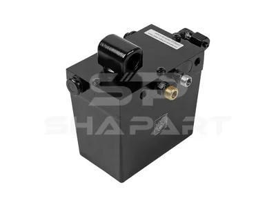 5.65104 Cabin tilt pump, 480 ml, M12 x 1,5, M14 x 1,5, L: 130 mm, W: 80 mm, H: 121 mm, 280 bar, Pov: 400 bar
