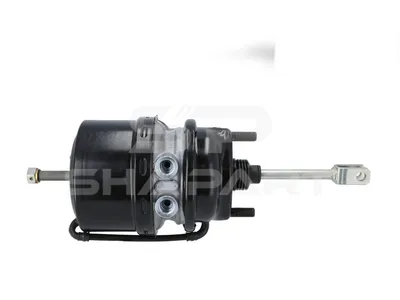 5.70386 Spring brake cylinder, left, M16 x 1,5, M22 x 1,5, Ls: 57 mm, Lp: 200 mm