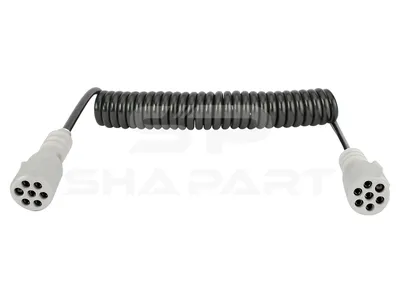 5.77008 Electrical coil, 24 V, L: 3.5 m, Type S, ISO 3731, 7 poles