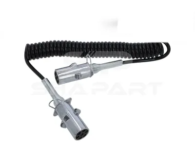 5.77009 Electrical coil, 24 V, L: 3.5 m, ISO 1185, 7 poles