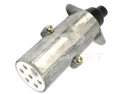 5.77013 Plug, aluminium, 24 V, Type S, ISO 3731, 7 poles