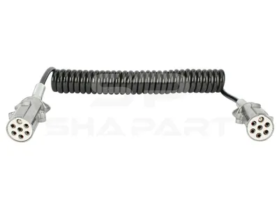 5.77040 Electrical coil, 24 V, L: 3.5 m, Type S, ISO 3731, 7 poles