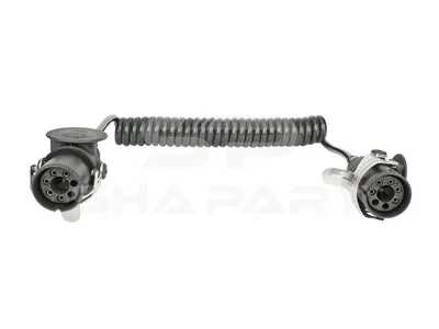 5.77041 Electrical coil, 24 V, L: 3.5 m, ISO 7638, 5 poles