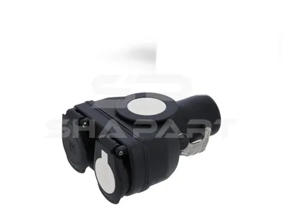 5.77060 Adapter, 7 poles, ISO 1185/N, 7 poles, ISO 3731/S, 15 poles, ISO 12098