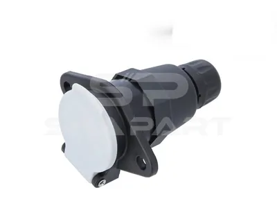 5.77073 Socket, plastic, screw connection, 24 V, Type S, ISO 3731, 7 poles