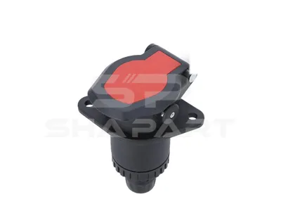 5.77078 Socket, screw connection, 24 V, ISO 12098, 15 poles