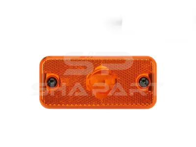 5.81152 Side marking lamp, orange, Lb: 84 mm, L: 110 mm, H: 50 mm, T: 18 mm