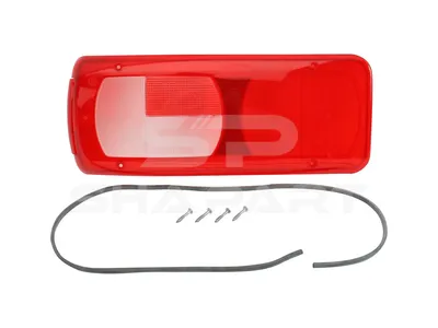 5.81165 Tail lamp glass, left