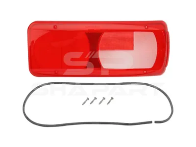 5.81166 Tail lamp glass, right