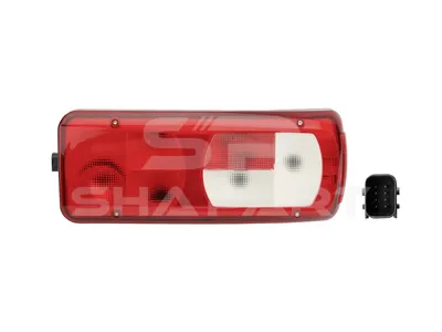 5.81197 Tail lamp, right, 24 V, Lb: 160 mm, L: 400 mm, H: 160 mm, T: 89.5 mm