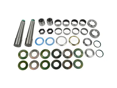 5.92012 King pin kit, double kit, D1: 55 mm, D2: 40.5 mm, M33 x 3,5, L: 266 mm