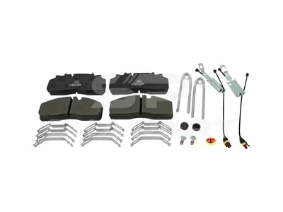 5.92122 Disc brake pad kit, with wear indicators, W: 210 mm, S: 30 mm, H: 92 mm