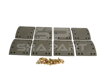 5.92141 Drum brake lining kit, axle kit, W: 175 mm, S: 20.7 mm
