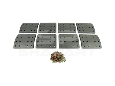 5.92167 Drum brake lining kit, axle kit - oversize, W: 200 mm, S: 21.7 mm