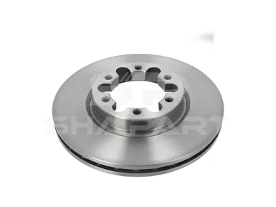 6.00117 Brake disc, D: 290 mm, 6 bores, d: 96 mm, H: 53 mm, S: 26 mm, s: 23 mm