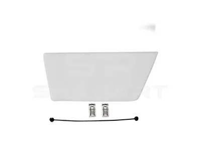 6.00122 Cover, bumper corner, left