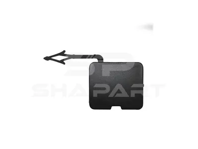 6.00148 Cover, towing eye, rear, black