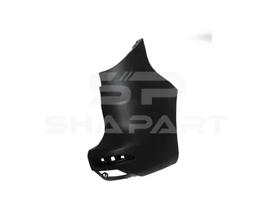6.00179 Bumper, rear, right, black