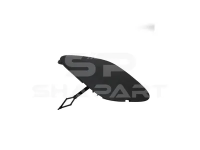 6.00190 Cover, towing eye, front, black