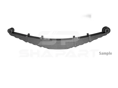 6.11009 Leaf spring, L: 1640 mm, W: 90 mm, 8x15