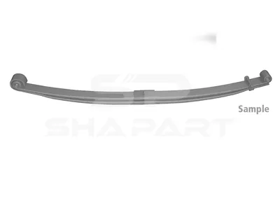 6.11016 Leaf spring, L: 1740 mm, W: 70 mm, 1x30