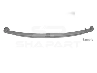 6.11040 Leaf spring, L: 1960 mm, W: 80 mm, 2x35 + 1x43