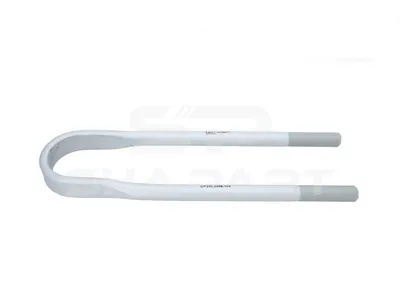 6.11104 U-bolt, M22 x 1,5, LTh: 70 mm, L: 410 mm, w: 80 mm