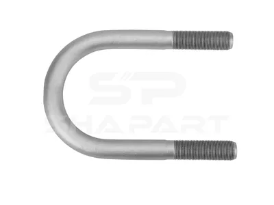 6.11115 U-bolt, M20 x 1,5, LTh: 60 mm, L: 170 mm, w: 92.5 mm