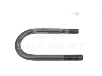 6.11118 U-bolt, M20 x 1,5, LTh: 60 mm, L: 205 mm, w: 92.5 mm
