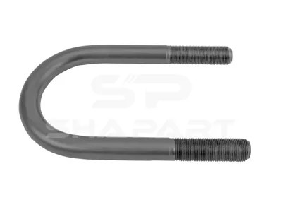 6.11120 U-bolt, M20 x 1,5, LTh: 60 mm, L: 185 mm, w: 92.5 mm