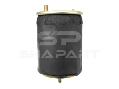 6.13010 Air spring, with steel piston, D: 240 mm, Dmax: 277 mm, M16 x 1,5, M24 x 1,5, L: 412 mm