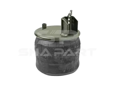 6.13012 Air spring, with steel piston, D: 229 mm, Dmax: 300 mm, M16 x 1,5, M24 x 1,5, L: 255 mm