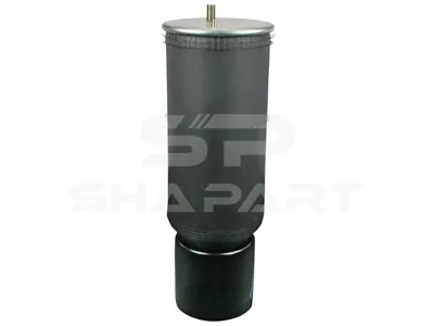 6.13013 Air spring, with steel piston, D: 286 mm, Dmax: 331 mm, M16 x 1,5, M24 x 1,5, L: 412 mm