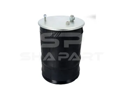 6.13021 Air spring, with steel piston, D: 311 mm, Dmax: 390 mm, M12, M16 x 1,5, M24 x 1,5, L: 345 mm