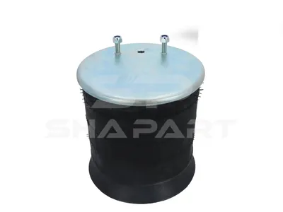 6.13036 Air spring, with plastic piston, D: 259 mm, Dmax: 287 mm, M12, M16 x 1,5, L: 225 mm
