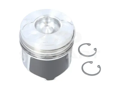 6.21437 Piston, complete with rings, D: 80 mm, L: 77.4 mm