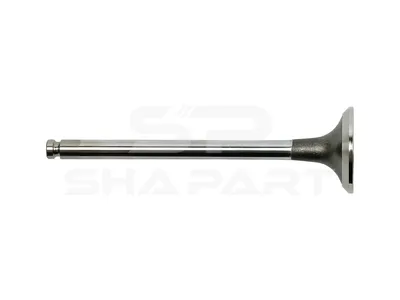 6.22076 Exhaust valve, D1: 8 mm, D2: 34.5 mm, L: 122 mm, α: 45 °