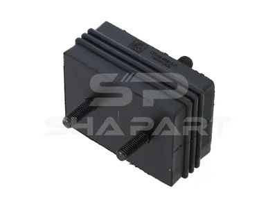 6.28523 Engine mounting, front, M10 x 1,5, M12 x 1,75, L: 101 mm, W: 73 mm, H: 46.5 mm