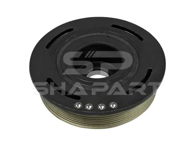 6.30055 Pulley, crankshaft, d: 30.5 mm, D: 166 mm, 6 PK, W: 45 mm