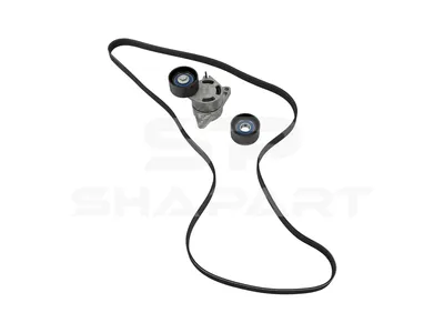 6.31605 Belt tensioner, complete with v-belt, 6 PK, L: 1835 mm
