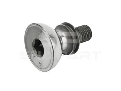 6.42031 Ball joint, M16 x 2, Lu: 25 mm, D: 44 mm, SW: 14, H: 35 mm