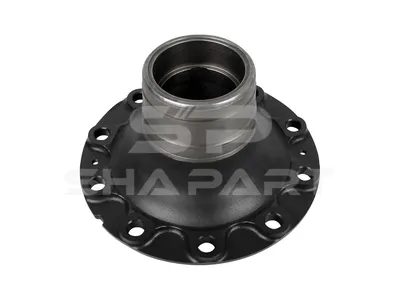 6.54001 Wheel hub, without bearings, d1: 125 mm, d2: 125 mm, D: 384 mm, 10 bores, b: 25 mm, H: 164.5 mm